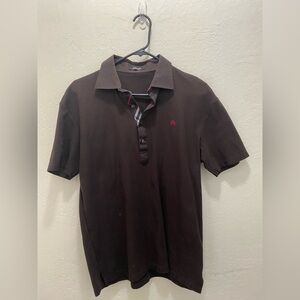 Black Label Dark Brown Polo Shirt
